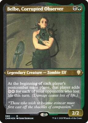 Belbe, Corrupted Observer (Foil Etched) card from Commander Legends