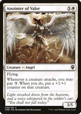 Anointer of Valor card from Commander Legends