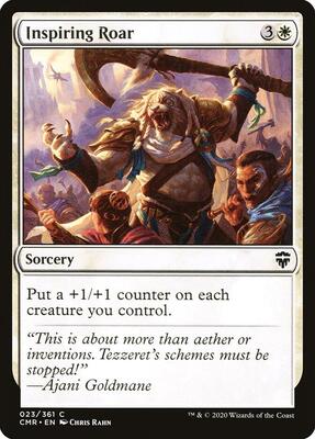 Inspiring Roar card from Commander Legends
