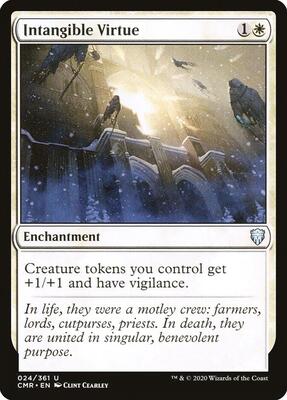 Intangible Virtue card from Commander Legends
