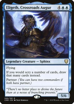 Eligeth, Crossroads Augur card from Commander Legends