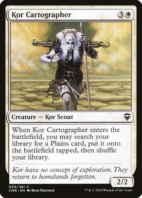 Kor Cartographer (30) card from Commander Legends
