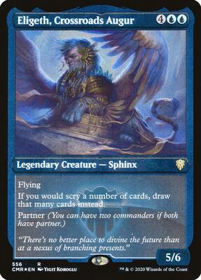 Eligeth, Crossroads Augur (Foil Etched) card from Commander Legends