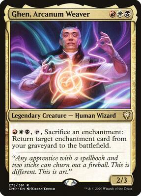 Ghen, Arcanum Weaver card from Commander Legends