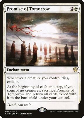 Promise of Tomorrow card from Commander Legends