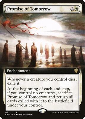 Promise of Tomorrow (Extended Art) card from Commander Legends