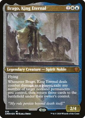 Brago, King Eternal (Foil Etched) card from Commander Legends
