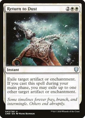 Return to Dust (43) card from Commander Legends