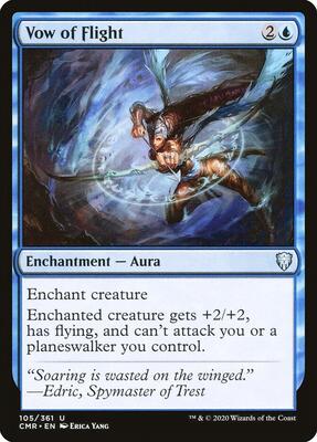 Vow of Flight card from Commander Legends