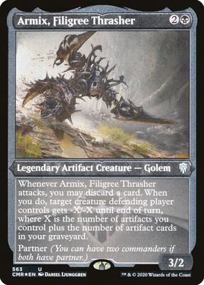 Armix, Filigree Thrasher (Foil Etched) card from Commander Legends