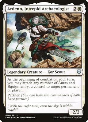 Ardenn, Intrepid Archaeologist card from Commander Legends
