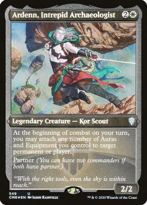 Ardenn, Intrepid Archaeologist (Foil Etched) card from Commander Legends