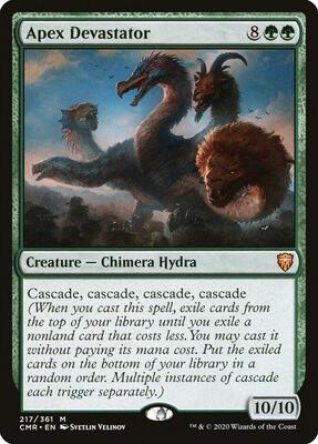 Apex Devastator card from Commander Legends