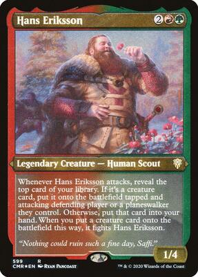 Hans Eriksson (Foil Etched) card from Commander Legends
