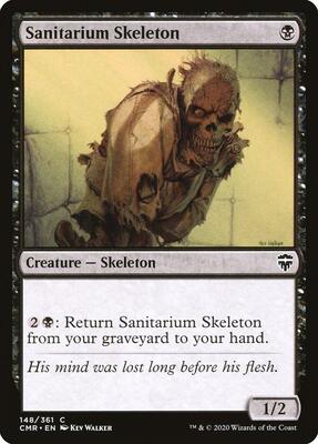 Sanitarium Skeleton card from Commander Legends