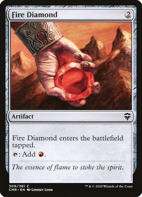 Fire Diamond card from Commander Legends