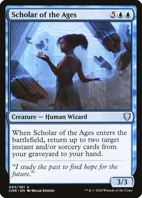 Scholar of the Ages card from Commander Legends