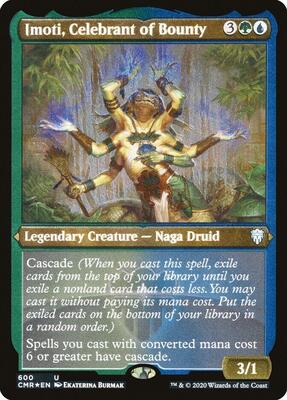 Imoti, Celebrant of Bounty (Foil Etched) card from Commander Legends