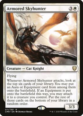 Armored Skyhunter card from Commander Legends