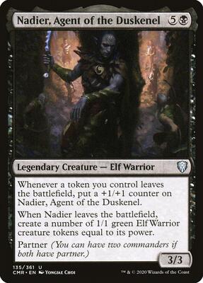 Nadier, Agent of the Duskenel card from Commander Legends