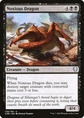 Noxious Dragon card from Commander Legends