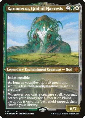 Karametra, God of Harvests (Foil Etched) card from Commander Legends