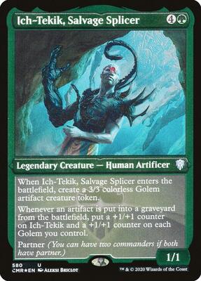 Ich-Tekik, Salvage Splicer (Foil Etched) card from Commander Legends