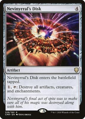 Nevinyrral's Disk card from Commander Legends