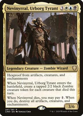 Nevinyrral, Urborg Tyrant card from Commander Legends