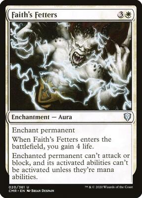Faith's Fetters card from Commander Legends
