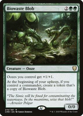 Biowaste Blob card from Commander Legends