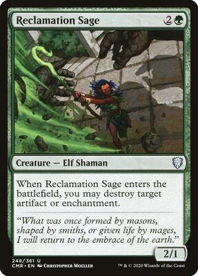 Reclamation Sage (248) card from Commander Legends