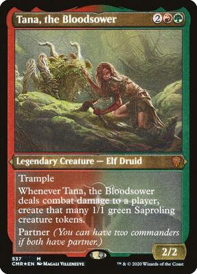 Tana, the Bloodsower (Foil Etched) card from Commander Legends