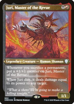 Juri, Master of the Revue (Foil Etched) card from Commander Legends