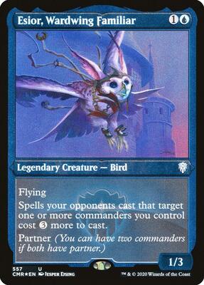 Esior, Wardwing Familiar (Foil Etched) card from Commander Legends