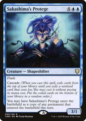 Sakashima's Protege card from Commander Legends