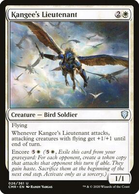 Kangee's Lieutenant card from Commander Legends