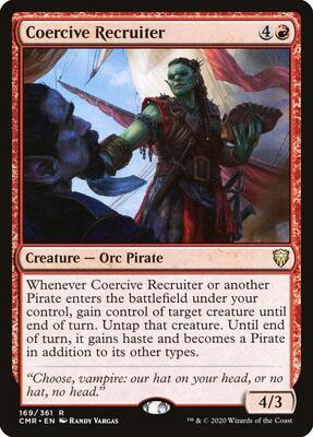 Coercive Recruiter card from Commander Legends