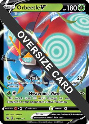Orbeetle V - SWSH078 card from Jumbo Cards