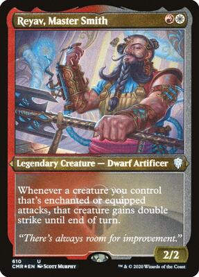 Reyav, Master Smith (Foil Etched) card from Commander Legends