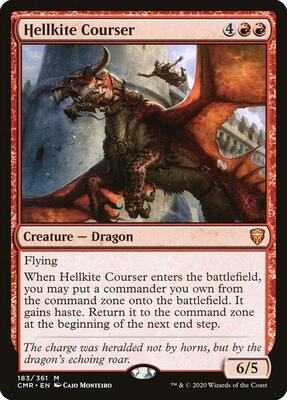 Hellkite Courser card from Commander Legends
