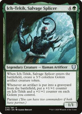 Ich-Tekik, Salvage Splicer card from Commander Legends