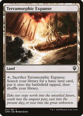 Terramorphic Expanse (357) card from Commander Legends