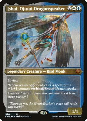 Ishai, Ojutai Dragonspeaker (Foil Etched) card from Commander Legends