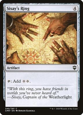 Sisay's Ring card from Commander Legends