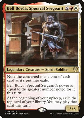 Bell Borca, Spectral Sergeant card from Commander Legends