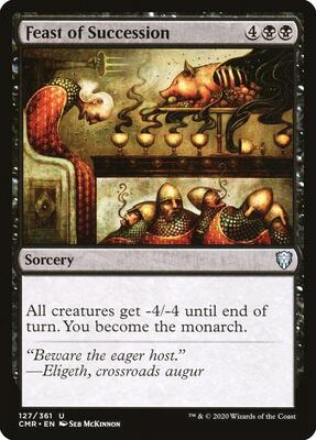 Feast of Succession card from Commander Legends