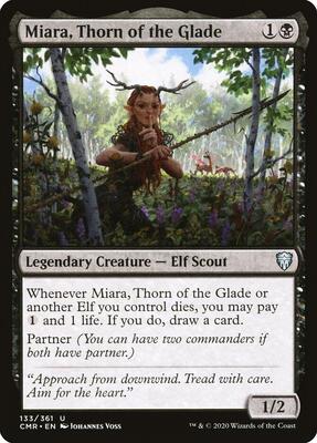 Miara, Thorn of the Glade card from Commander Legends