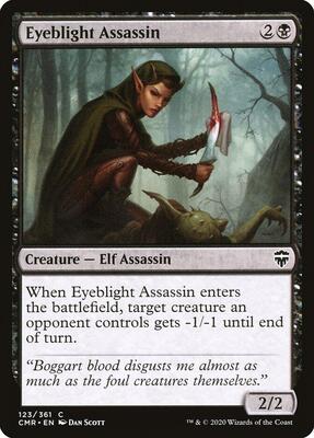 Eyeblight Assassin card from Commander Legends