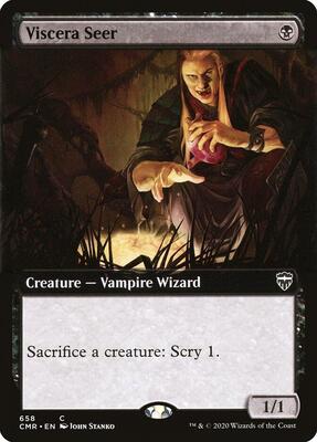 Viscera Seer (Extended Art) card from Commander Legends